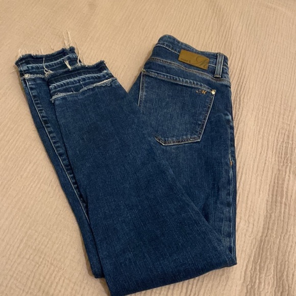 Mavi Denim - MAVI TESS HIGH RISE SKINNY NAVY JEANS . Size 25 / 27